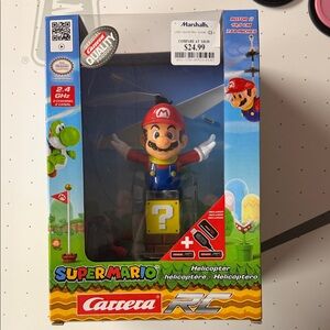 Carrera Super Mario RC Helicopter - Red and Blue